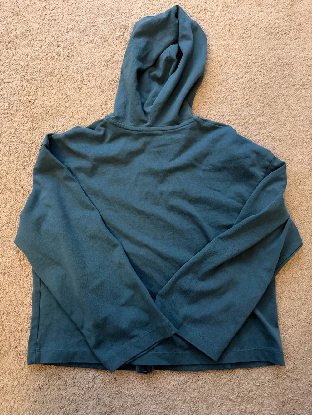 Nike Teal Full-Zip Hooded Sweatshirt